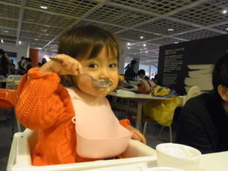 IKEAの朝食ビュッフェ☆
