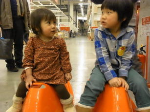 IKEAの朝食ビュッフェ☆