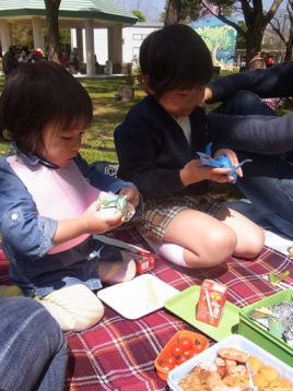 幼稚園の春の遠足☆