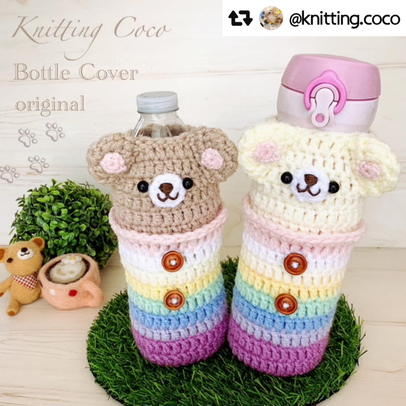 第３回プレ葉deマルシェ▶▶【knitting Coco】毛糸の季節がやって来る！きゅん♡としちゃう編物雑貨の販売