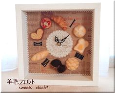 羊毛sweets　clock*　デニッシュ*