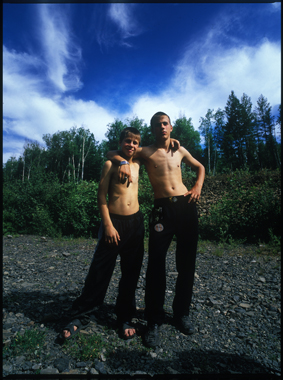 ロシアの少年