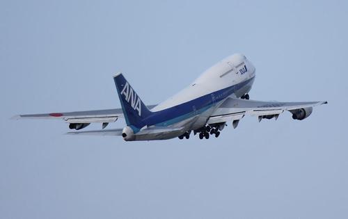 那覇空港Ｂ７４７