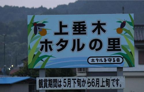 ホタルの里　掛川市上垂木