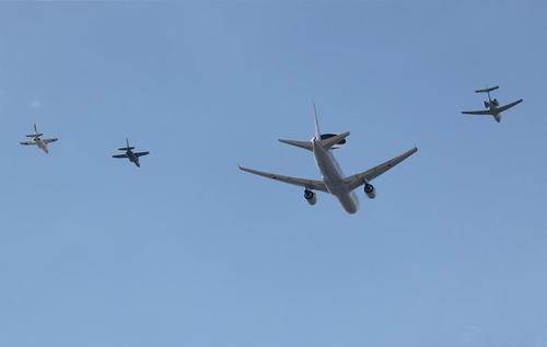 異機種編隊　浜松基地予行
