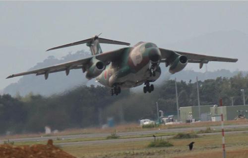 今日の浜松基地UH-60J,C-1
