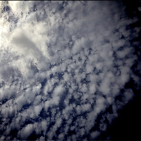 イワシ雲とウロコ雲.!! 2012/08/15 17:11:15