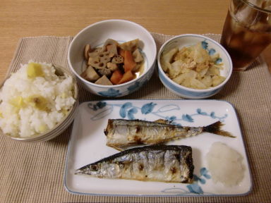 ほっこり♪栗ごはん
