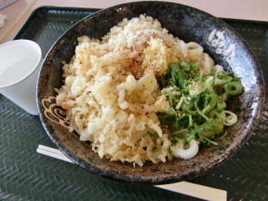 天ぷらうどんもどき・・・