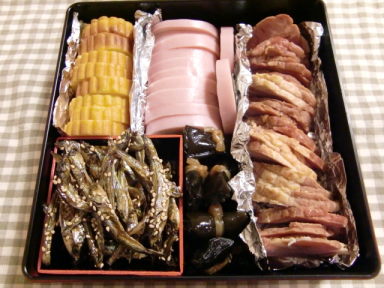 我が家のおせち