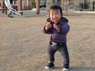 歩けるようになったよ！