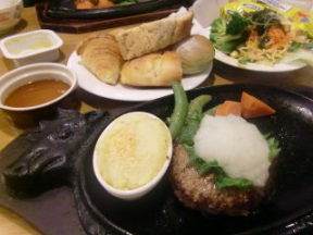 フォルクスのハンバーグ