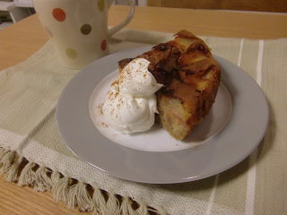 手作り♪りんごのケーキ
