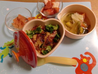 週末の夕食バレンタインデー特別編