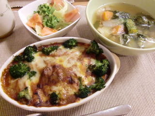 週末の夕食バレンタインデー特別編