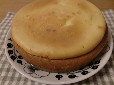 手作りベイクドチーズケーキ②