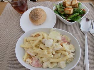 みんなでグラタン作り♪