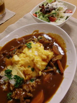 昨日と今日のおうちごはん