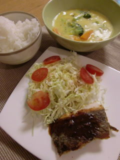 今日の夕食は・・・