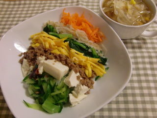 天の川ビビンバ丼