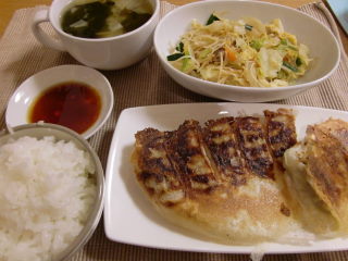 おうちde王将の餃子！