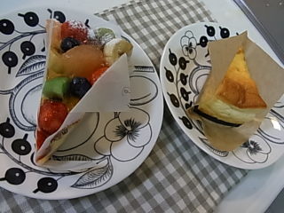 初めてのmilou（ミルゥ）のケーキ♪