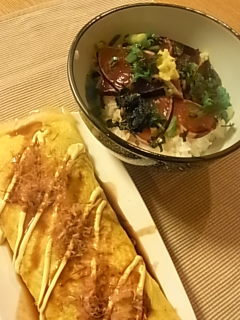 昨日と今日の夕食♪