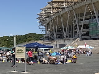 子育て来楽部inエコパ行ってきました～～！！