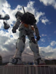 ガンダム像見てきました～！！