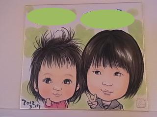 素敵な似顔絵♪