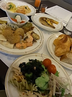 オークラのランチビュッフェ♪