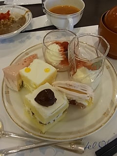 オークラのランチビュッフェ♪