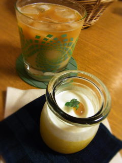 ビスコットカフェの絶品！かぼちゃプリン☆