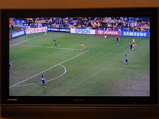 ゆっくりサッカー観戦！！
