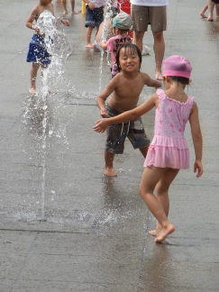 パパのバンドライブ＆水遊び♪