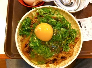 またまた！ネギ玉牛丼