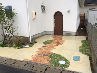 cute　garden。