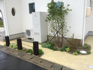 cute　garden。
