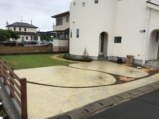 cute　garden。