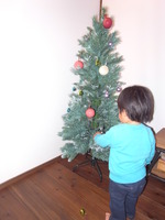 クリスマスツリー。