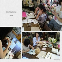 ポーセラーツ講座でした！  9月各講座日程 2015/08/27 07:36:00