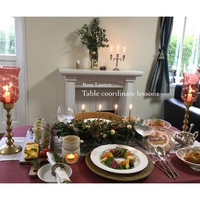 クリスマスのテーブルコーディネートレッスン《ロールキャベツ編》 2018/12/25 14:15:32
