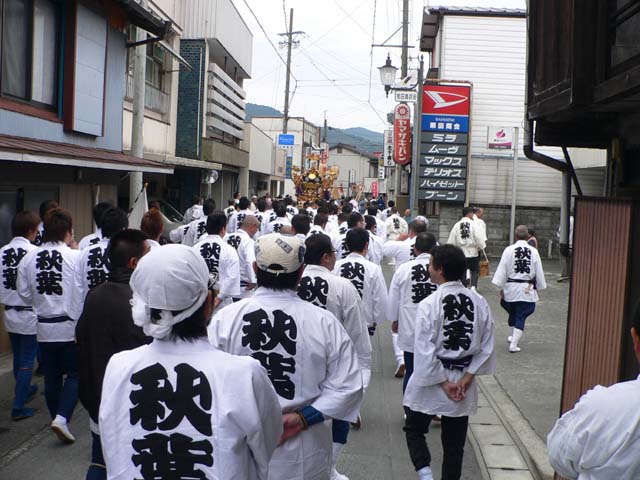 秋葉神社御輿祭り　２
