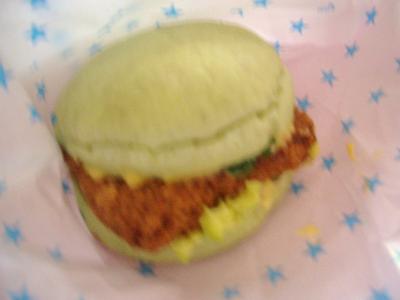 ラジータさんのフィッシュバーガー
