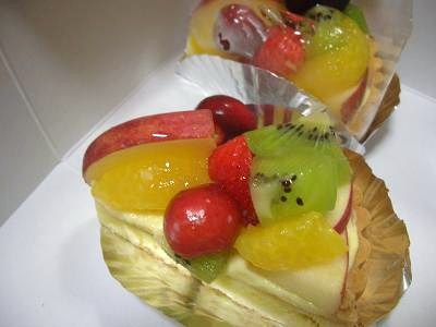 フルーツタルトと