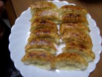 今夜は、餃子