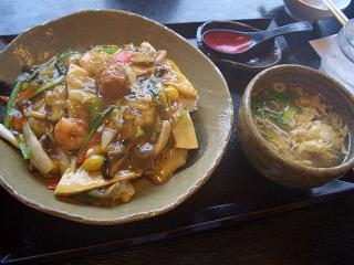 五味八珍のランチ
