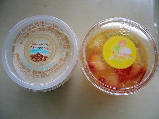 パステルのプリン＆ゼリー