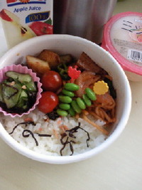 ナポリタン弁当♪ 2011/07/12 06:39:16