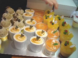 新紅茶のブリュレ。